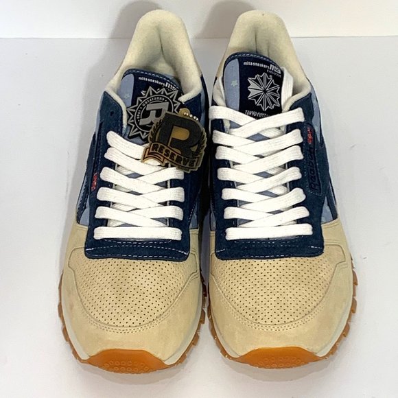 mita Sneakers X Reebok Classic NIB R12 V48193 With Glow in the Dark Star SZ 9.5 main image 9